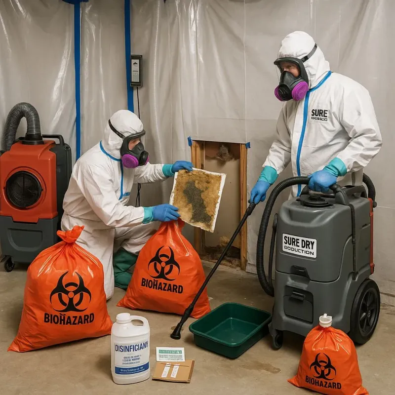 Contaminated Water Handling Protocols process in Michigan Center, MI