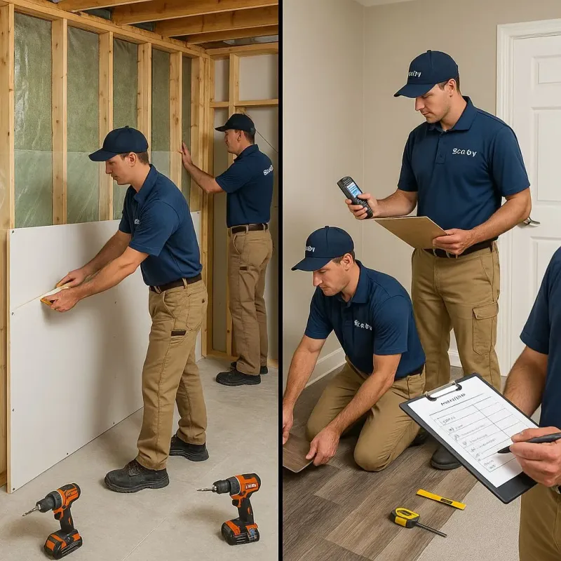 Repairs and Reconstruction process in Michigan Center, MI